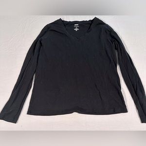 Black long sleeve tee | Sonma | Medium
